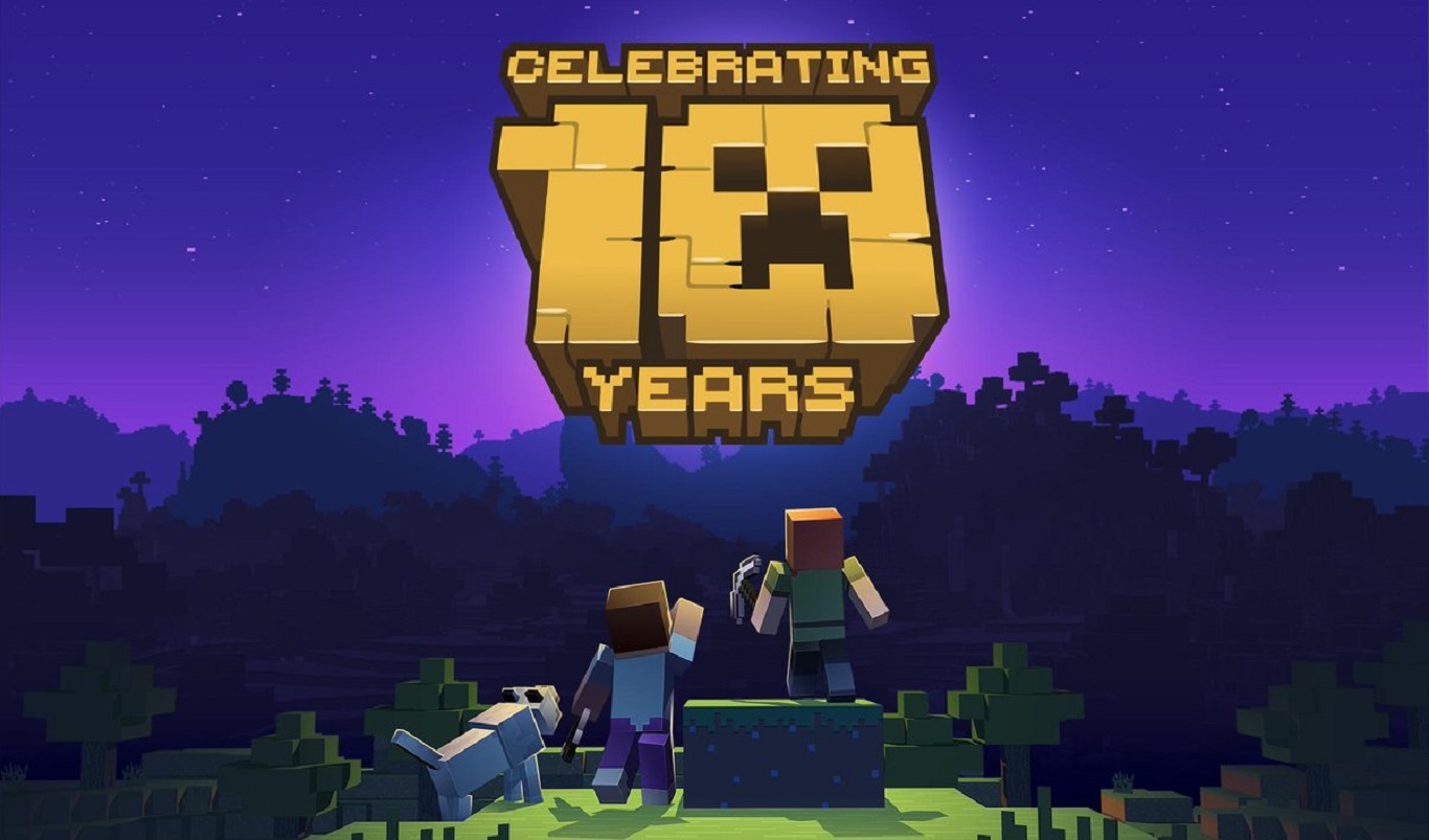 To już 10 lat z wokselowym Minecraft.