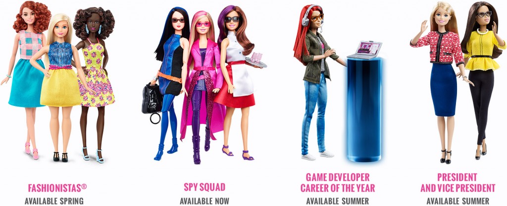 Nowa linia profesji Barbie, a wśród nich twórca gier!