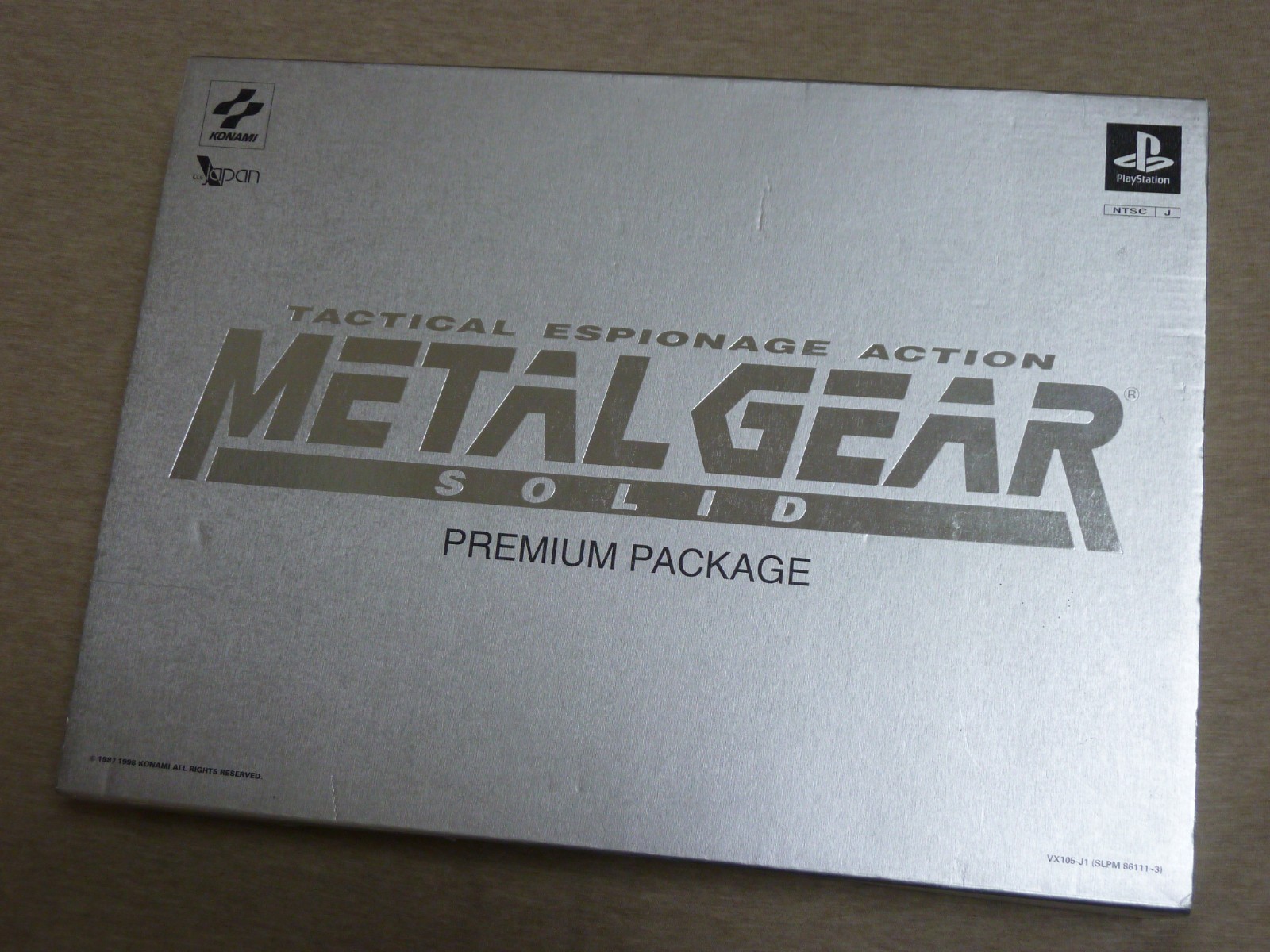 Sony-Play-Station-METAL-GEAR-SOLID-Premium-Package-Limited-Edition-PS-Japan-USED