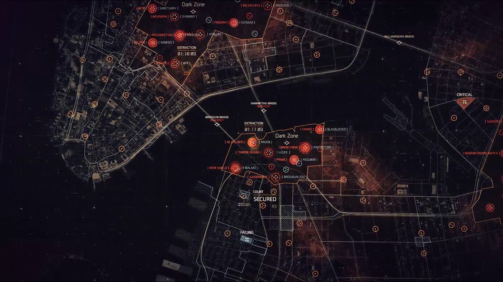 Tak wyglądała mapa The Division na trailerach...