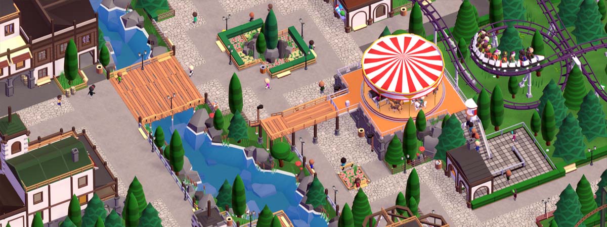 Roller Coaster Tycoon, Parkitect, Planet Coaster