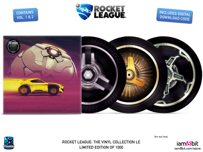 Oprawa graficzna Rocket League: The Vinyl Collection wygląda swietnie.