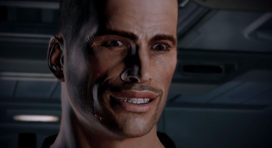 Shepard się cieszyć, Shepard lubić. Shepard grać za darmo w Mass Effecta.