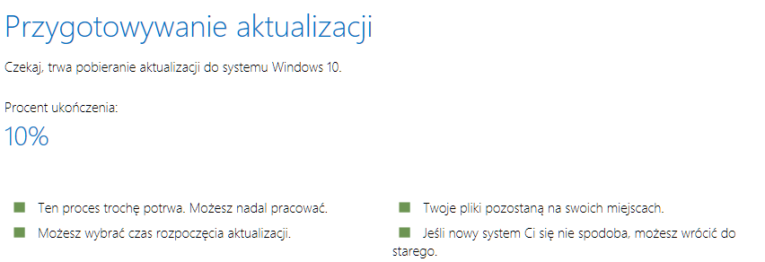 Pliki zawarte w folderze Windows.old pozwolą nam cofnąć stan systemu sprzed aktualizacji
