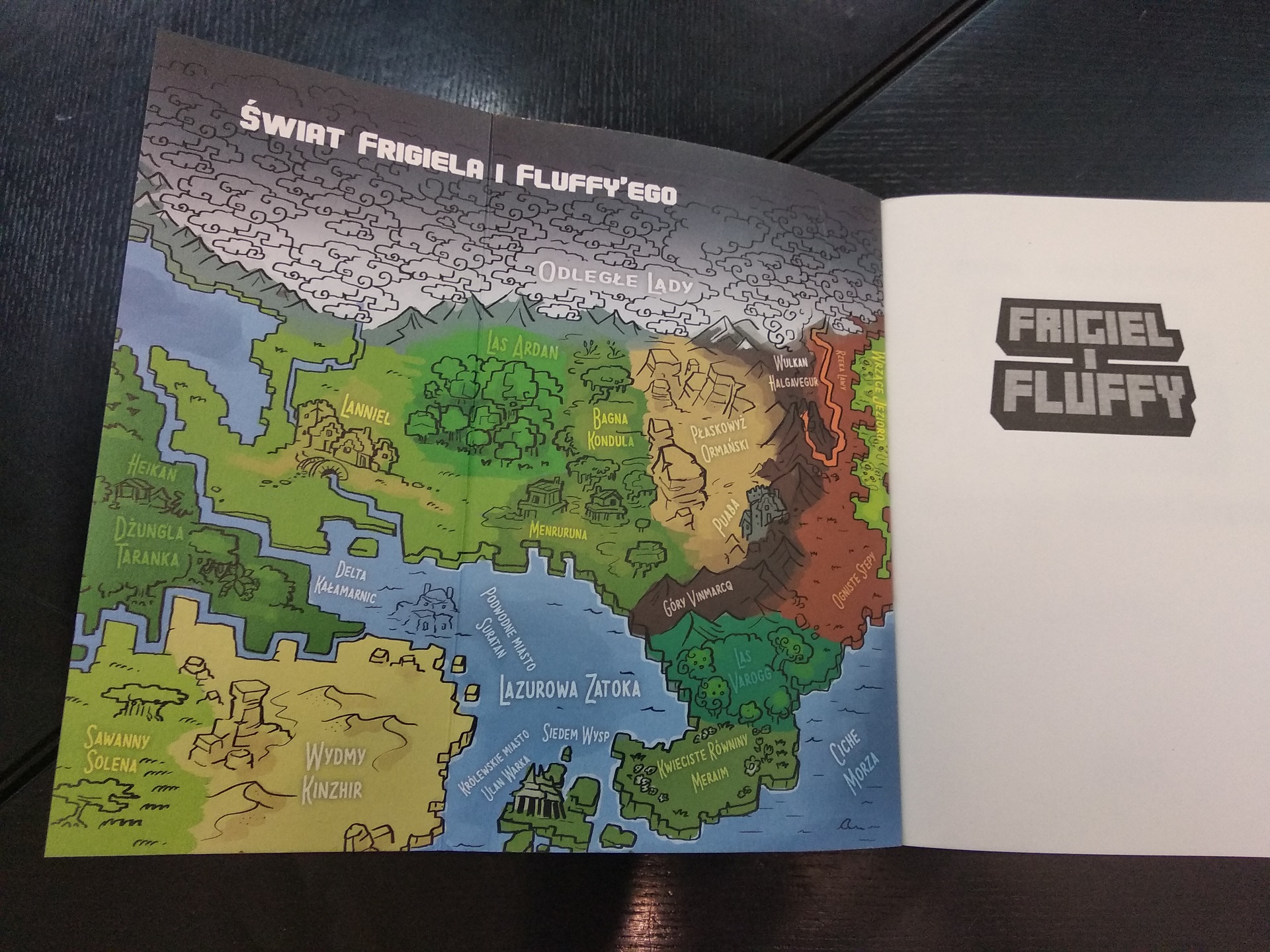 Książka stworzona na podstawie gry Minecraft